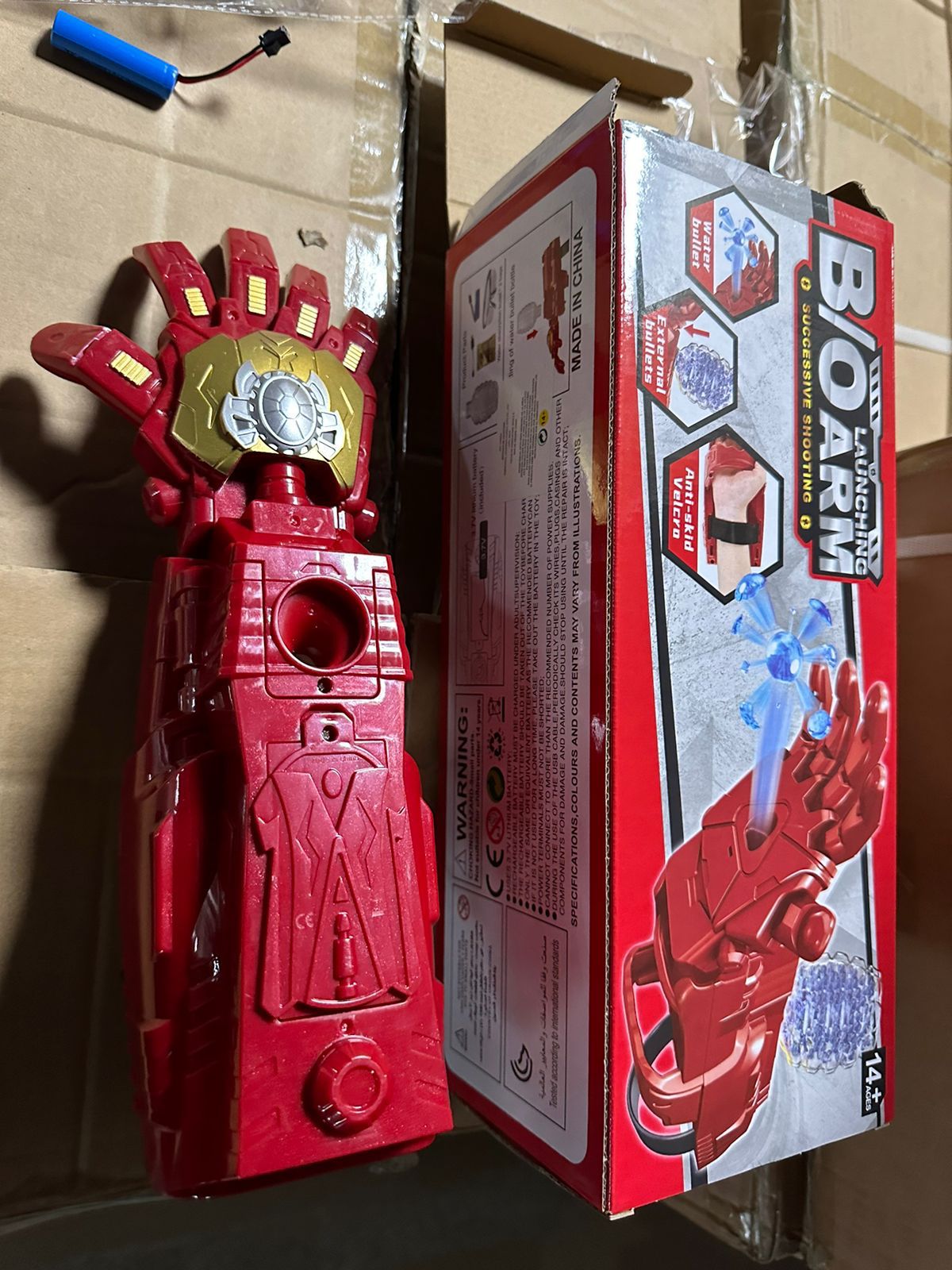 Brazo Robotico Iron Man Hidrogel